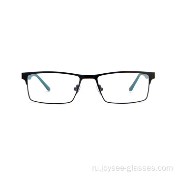 Universal Luxury Unisex Pull-Rim прямоугольник Spectacles рамы моды металлические очки